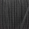 Flat elastic 3mm /200m black 2875