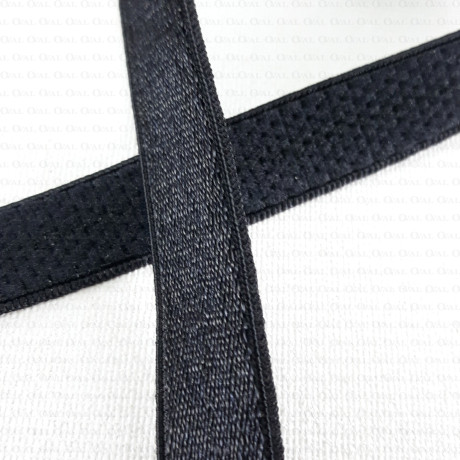 Strap elastic 10mm/1m black 2881 E