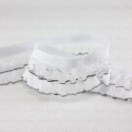 Elastic lace 24mm/ 1m 2066
