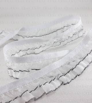 Elastic lace 24mm/ 1m 2066