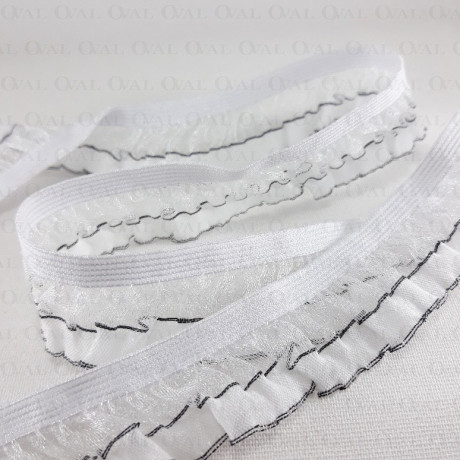 Elastic lace 24mm/ 1m 2066