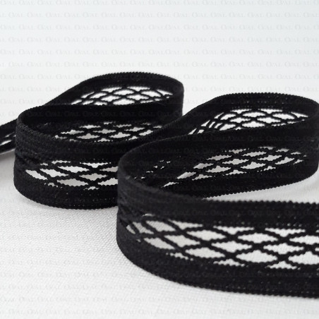 Decorative elastic tape 15mm/1m no. 2883