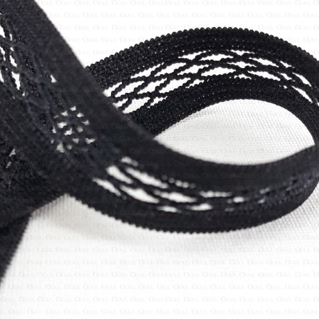 Taśma ozdobna elastyczna 15mm/1m nr 2883