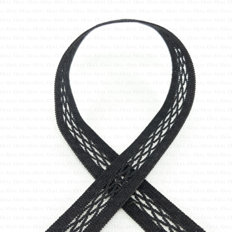 Taśma ozdobna elastyczna 15mm/1m nr 2883