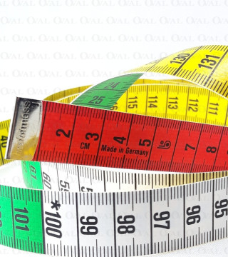Colourful 150 cm tape measure 2890