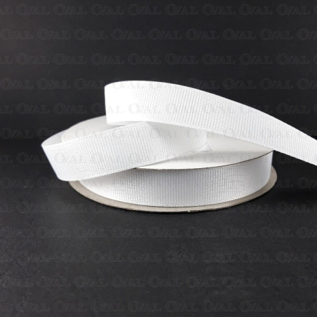 Grosgrain ribbon 10mm / 30 yards white 2894
