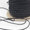 Guma okrągła 1,3mm/100m  czerń 2905