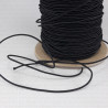 Round rubber 1.3mm/100m black 2905