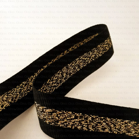 Decorative grosgrain ribbon 25mm/1 or 50m 2907