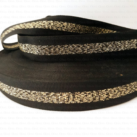 Decorative grosgrain ribbon 25mm/1 or 50m 2907