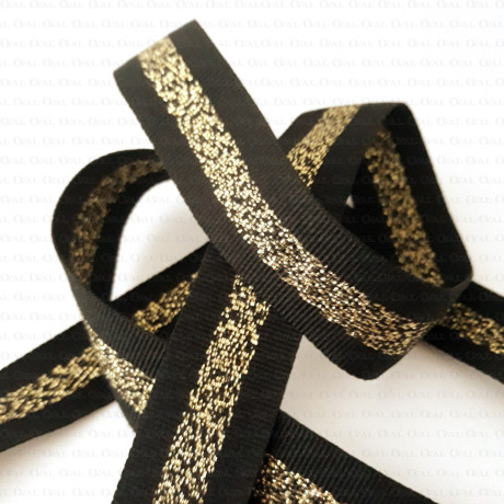 Decorative grosgrain ribbon 25mm/1 or 50m 2907