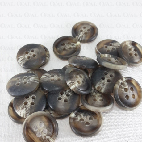 Plastic button 18.20mm/10 pcs 899