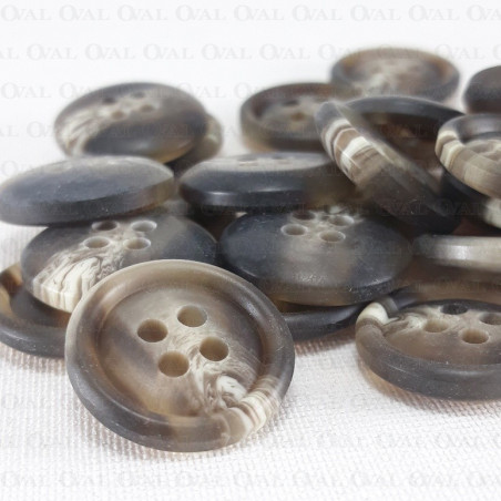 Plastic button 18.20mm/10 pcs 899