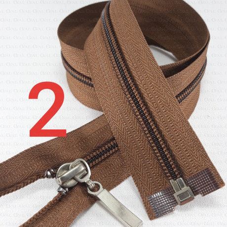 Separating zips 55cm various colours 1966