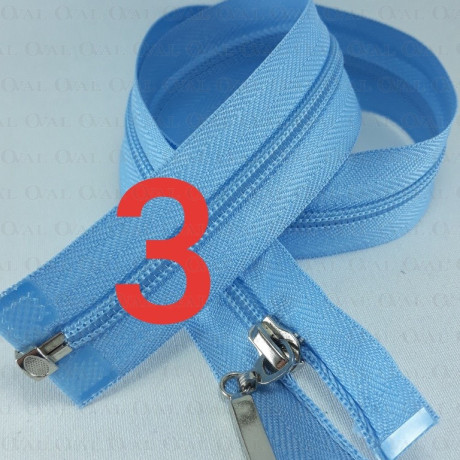 Separating zips 55cm various colours 1966