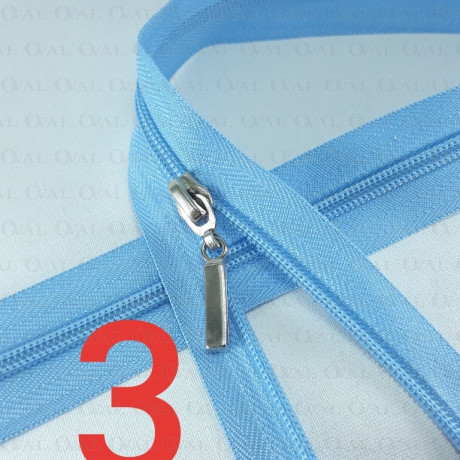 Separating zips 55cm various colours 1966