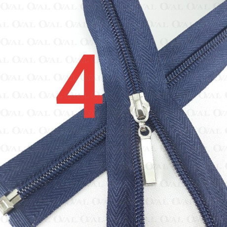 Separating zips 55cm various colours 1966