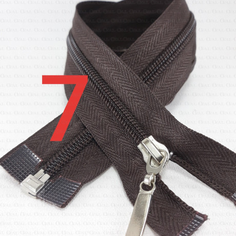 Separating zips 55cm various colours 1966