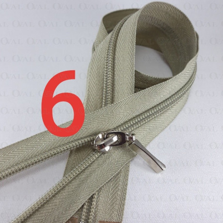 Separating zips 55cm various colours 1966