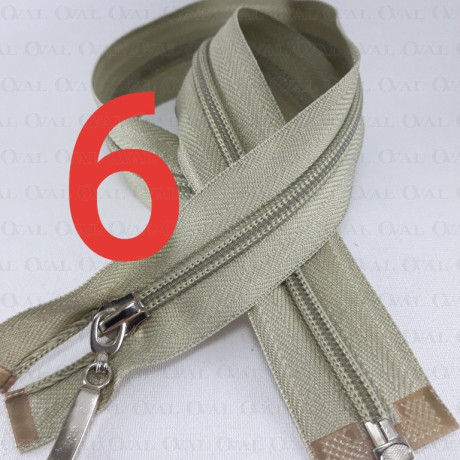 Separating zips 55cm various colours 1966