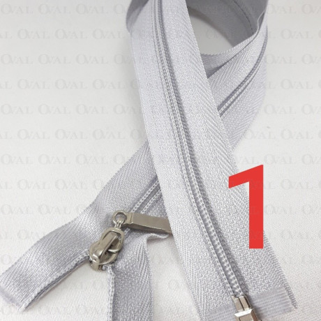 Separating zips 55cm various colours 1966