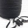 4mm / 400m black flat elastic 2607