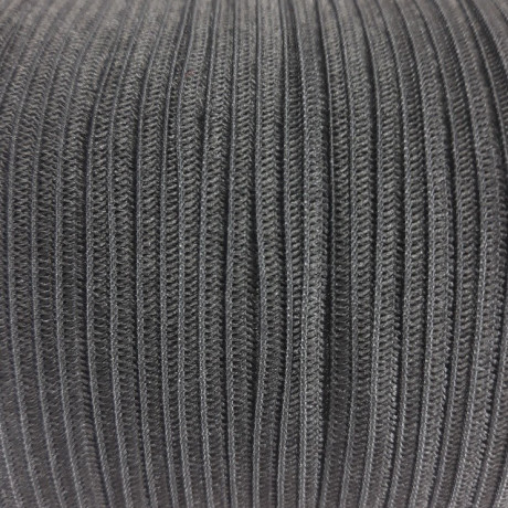 Guma 3mm /100m czarna,płaska 2607