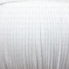 White elastic 4mm/400m white 2604
