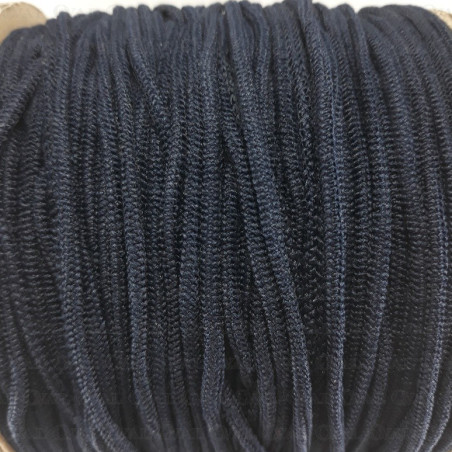 Round elastic 2mm /5 or 100m navy blue 2595