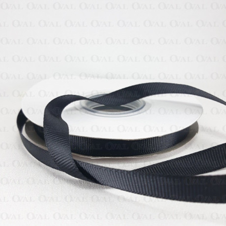 Grosgrain ribbon 10mm / 30 yards black 2920