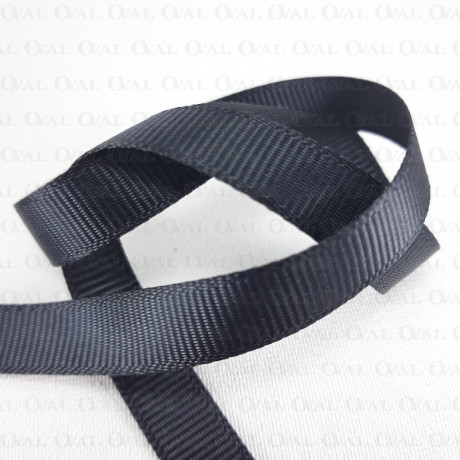 Grosgrain ribbon 10mm / 30 yards black 2920