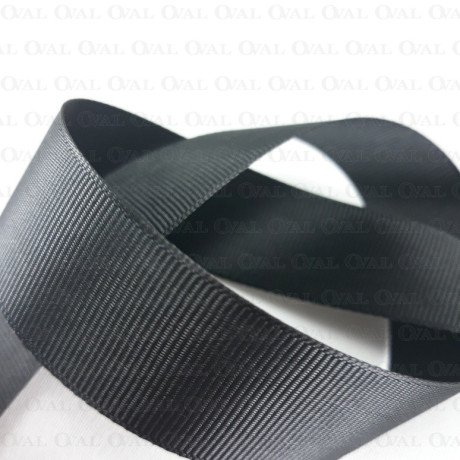 Grosgrain ribbon 25mm/30 yards black 2922