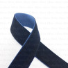 Navy velvet ribbon 15mm/25y 1916
