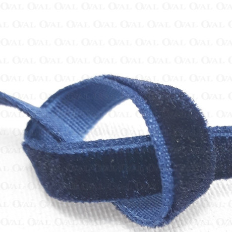 Velvet ribbon navy blue 6mm/25y 1917