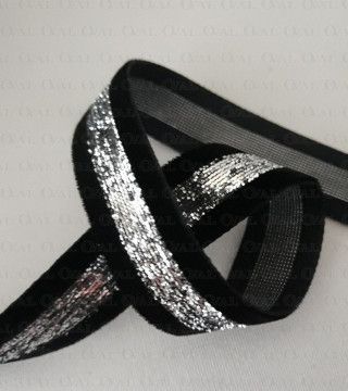 Velvet ribbon 15mm/1 yard 1804