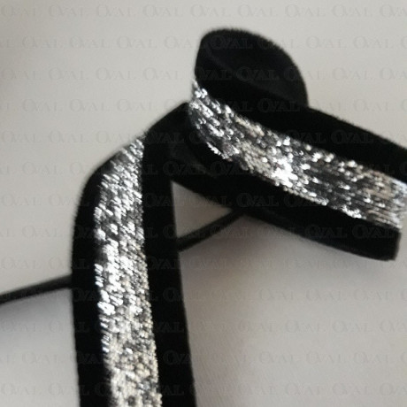 Velvet ribbon 15mm/1 yard 1804