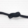 Black velvet ribbon 6mm/25 yards 1802