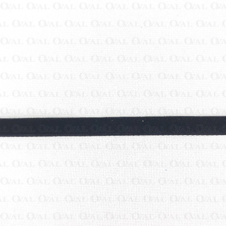 Black velvet ribbon 6mm/25 yards 1802