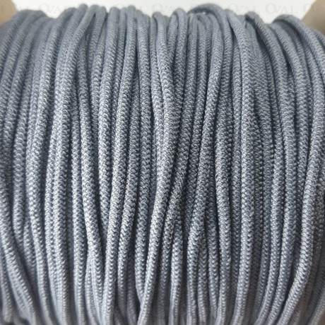 Guma okrągła 2mm/100m szara 2923