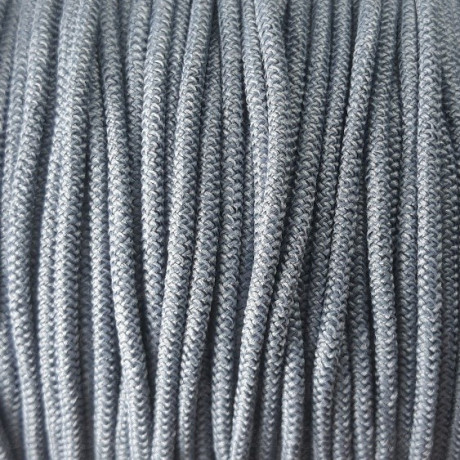 Round rubber 2mm/5mm or 100m grey 2923