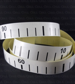 Self-adhesive tailor’s tape measure 100cm/1 or 10pcs 0020