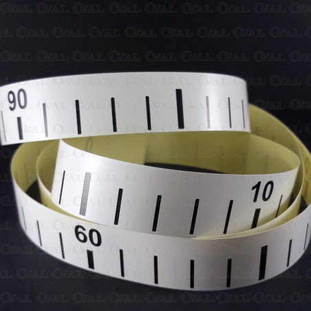 Self-adhesive tailor’s tape measure 100cm/1 or 10pcs 0020