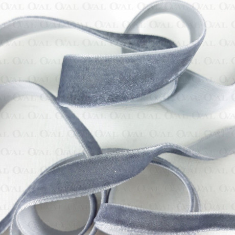 Aksamitka szara 6mm,9mm,15mm/1yard  2925