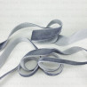 Grey velvet ribbon 6mm, 9mm, 15mm / 1 yard 2925