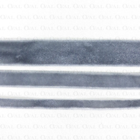 Grey velvet ribbon 6mm, 9mm, 15mm / 1 yard 2925