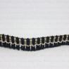 Decorative tape with black tassels 15mm/1y or 25y 2930