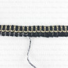 Decorative tape with black tassels 15mm/1y or 25y 2930