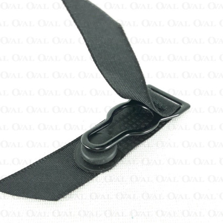 Stocking clip 12mm/4 or 50 pcs black 2935