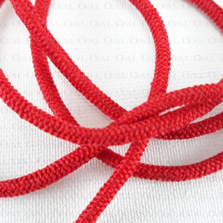 Round elastic 2mm/5m or 100m red 2937