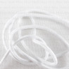 Round elastic 2mm/5m or 100m white 2938